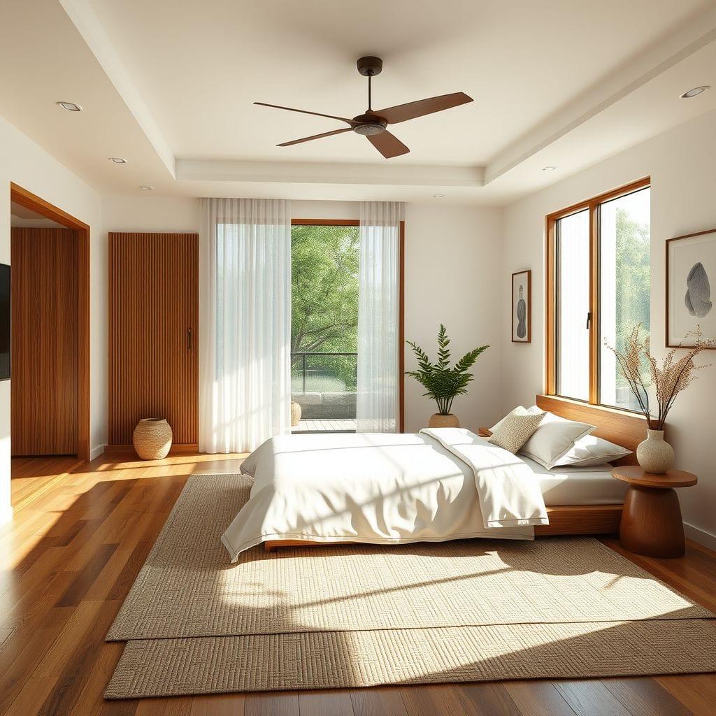Zen guest room - AI Generated