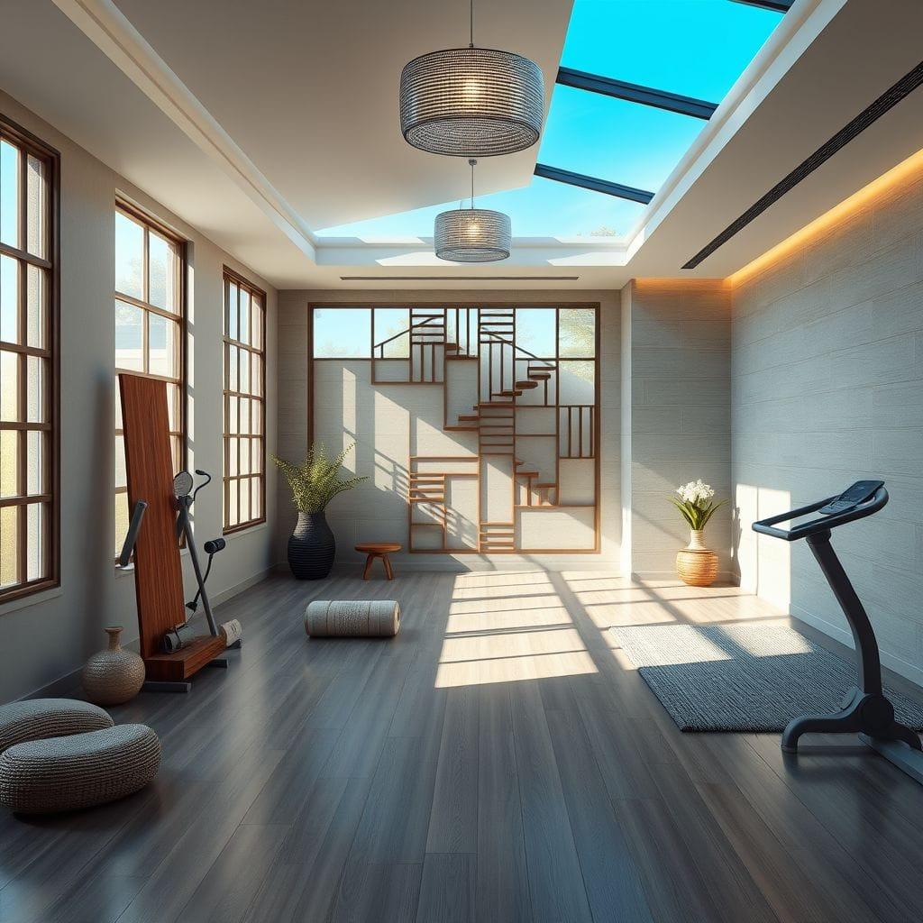 Zen gym - AI Generated
