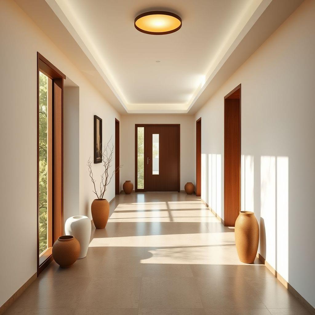 Zen hallway - AI Generated