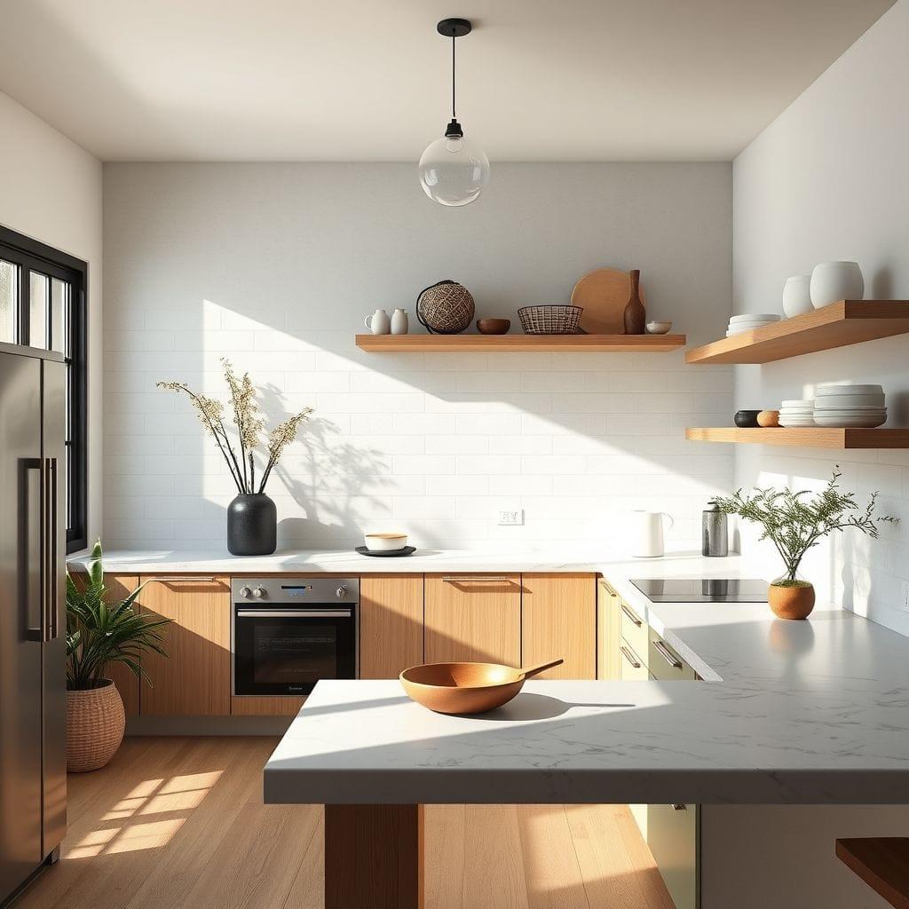 Zen kitchen - AI Generated