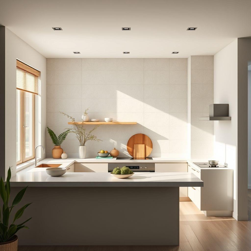 Zen kitchen - AI Generated