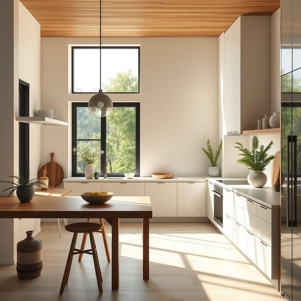 Zen kitchen - AI Generated