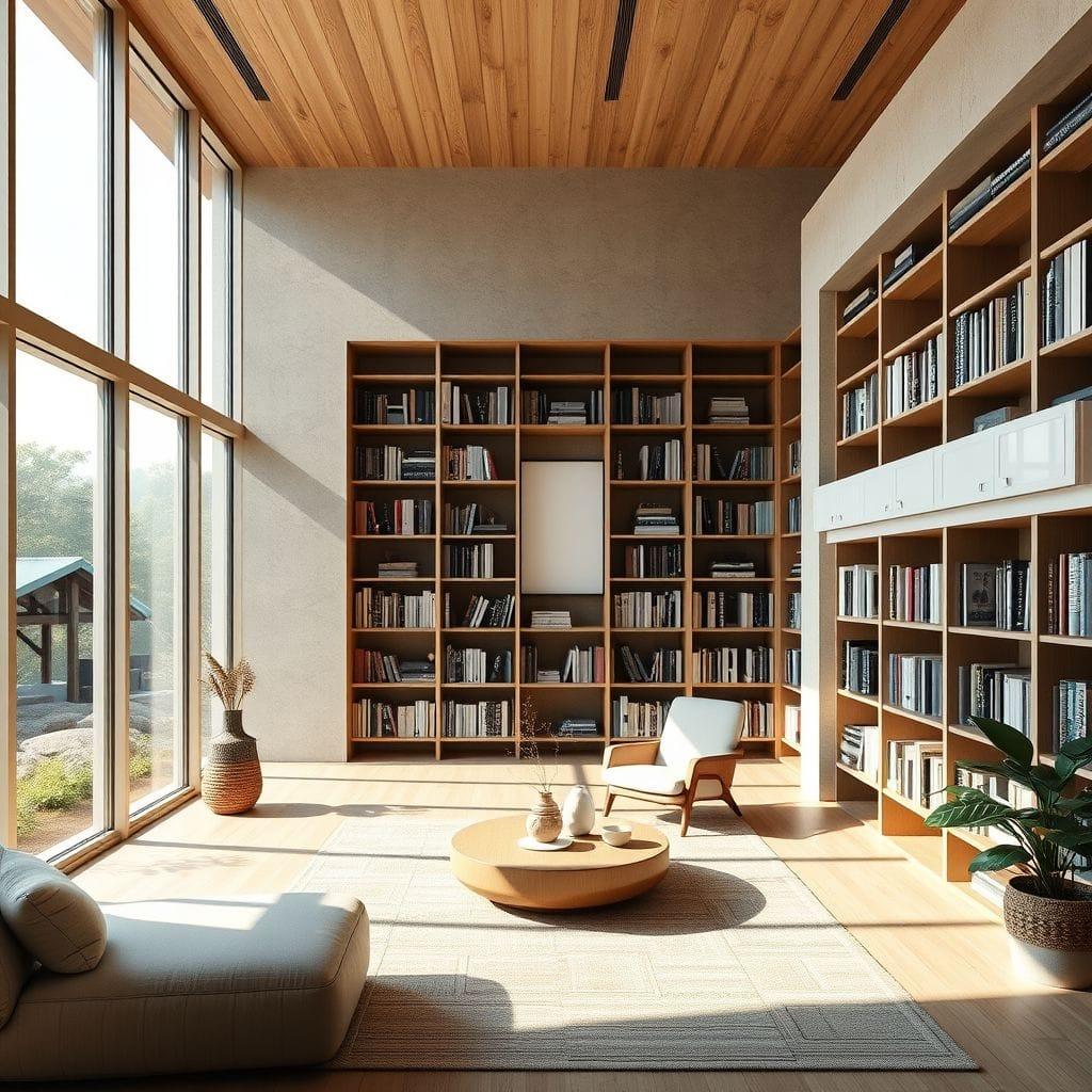 Zen library - AI Generated