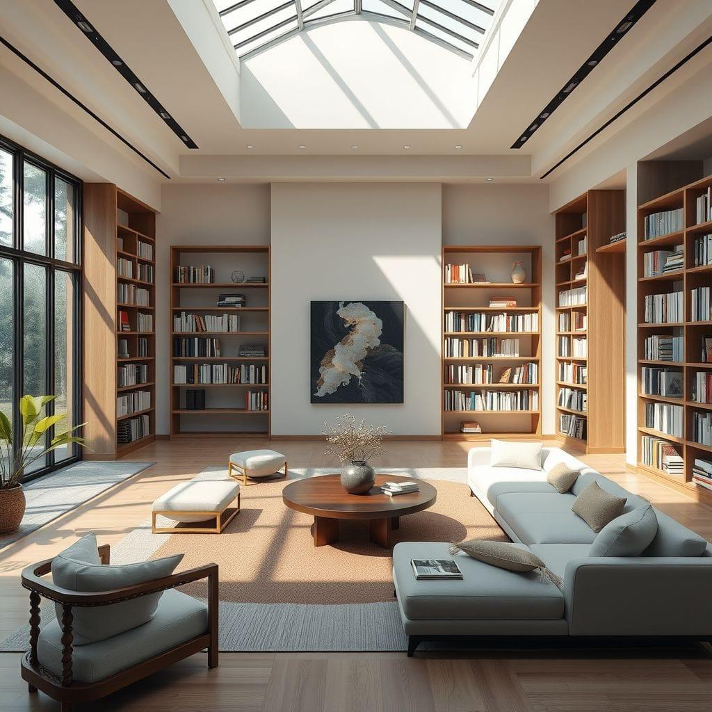 Zen library - AI Generated