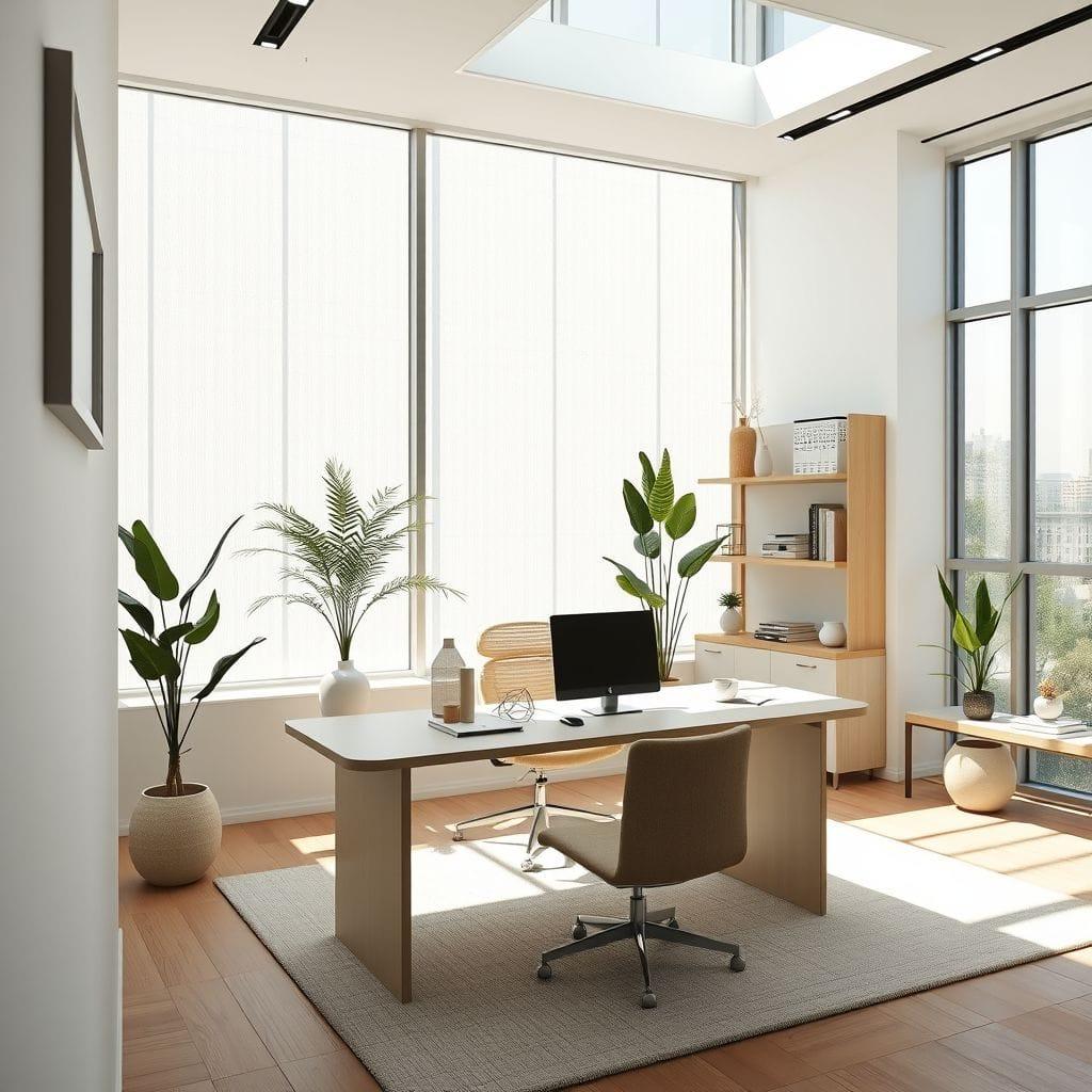 Zen office - AI Generated