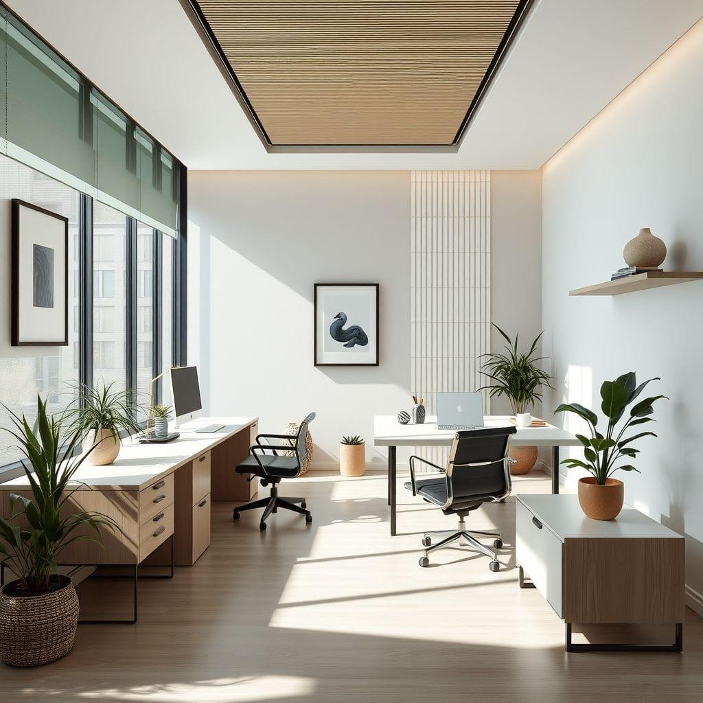 Zen office - AI Generated