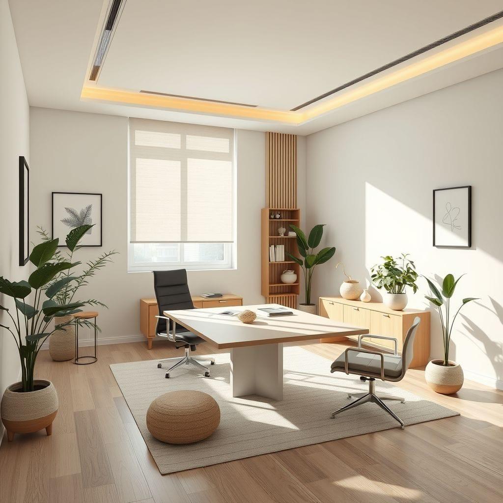 Zen office - AI Generated