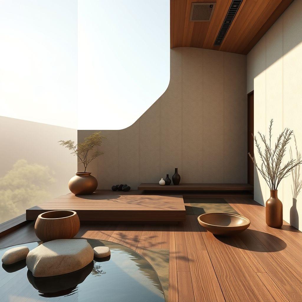 Zen onsen - AI Generated