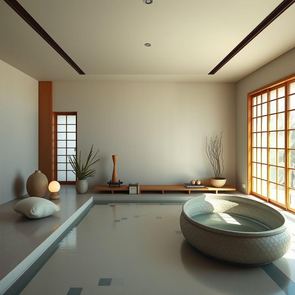 Zen onsen - AI Generated