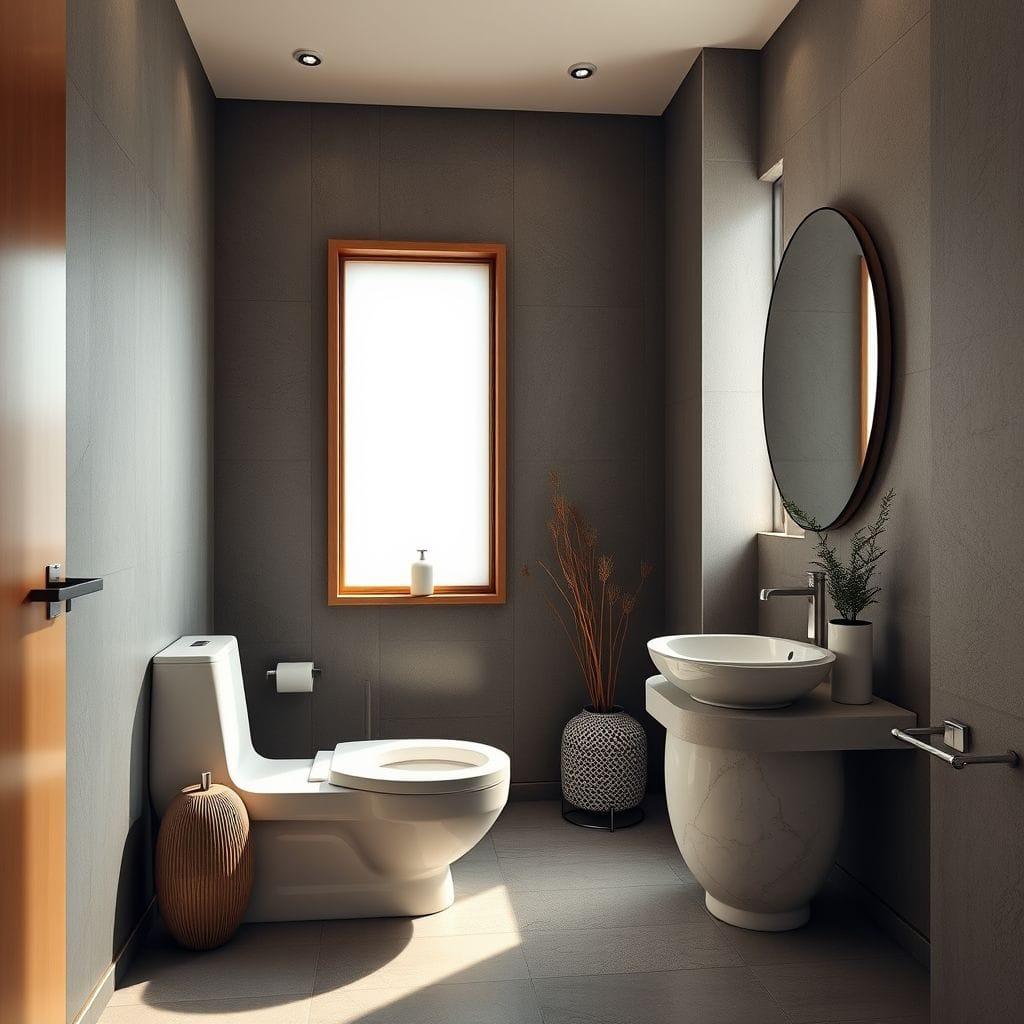 Zen toilet - AI Generated